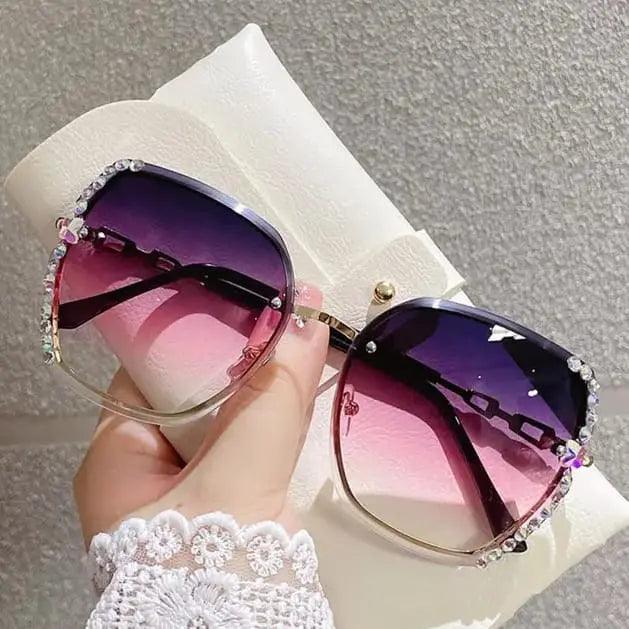 AESTHETIC RHINESTONE SUNGLASSES SPARKLES