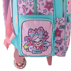VEST PRETTY GIRL TROLLEY BAG SPARKLES