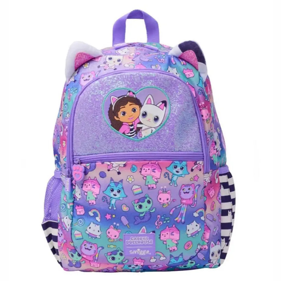 SMIGGLE GABBY'S DOLL HOUSE BACKPACK SPARKLES