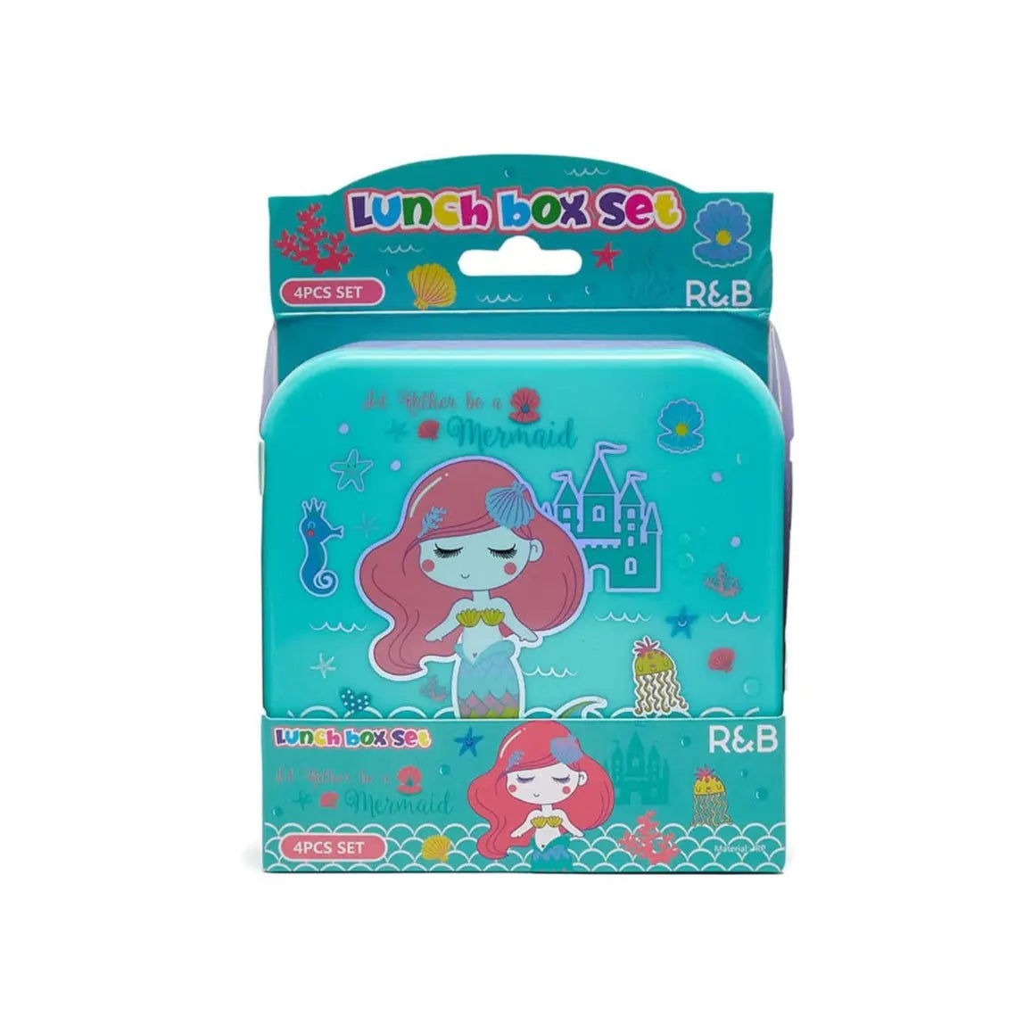 TRENDING 4 PC LUNCH BOX SET SPARKLES
