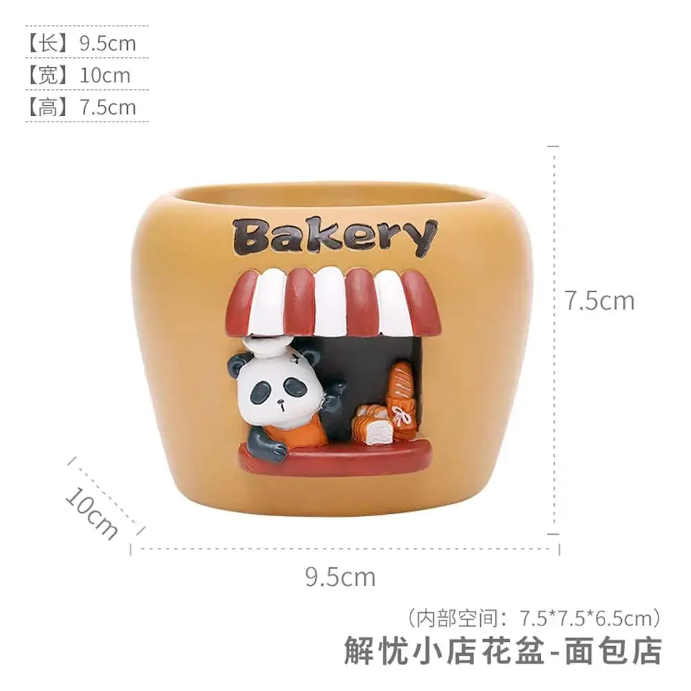 RESIN POT HOLDER SPARKLES