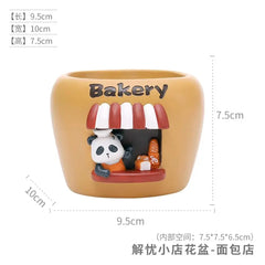 RESIN POT HOLDER SPARKLES