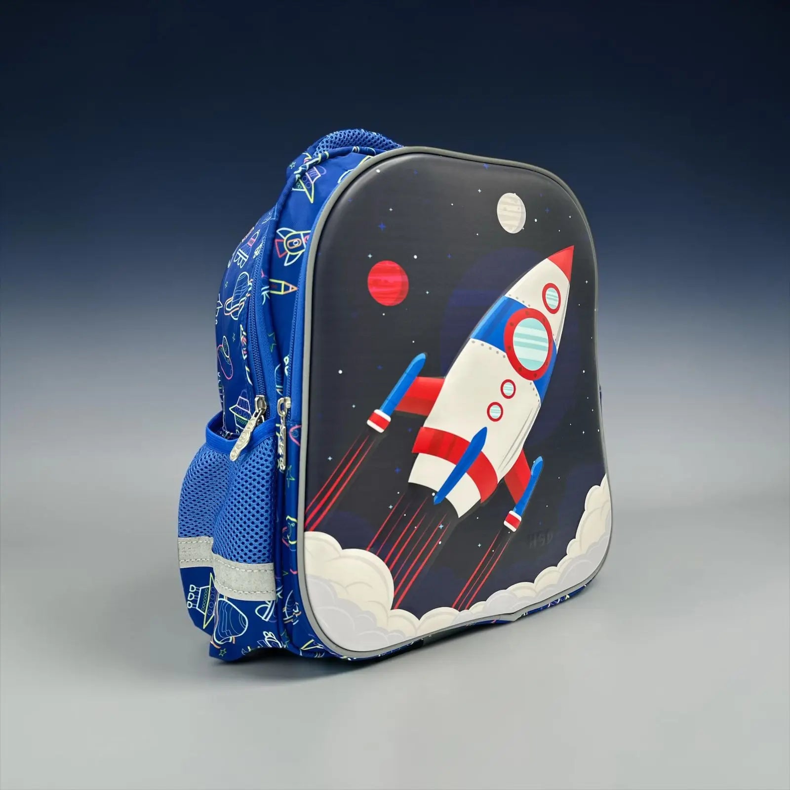 SPACE ROCKET BACKPACK SPARKLES