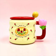 AESTHETIC FLORAL PINTEREST MUG - Sparkles