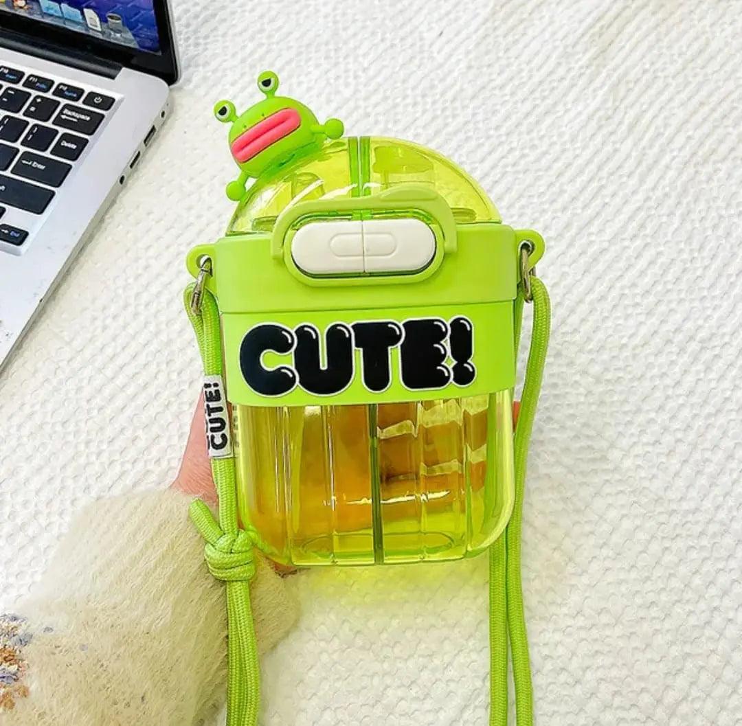 DUAL COMPARTMENT CUTE BOTTLE SPARKLES