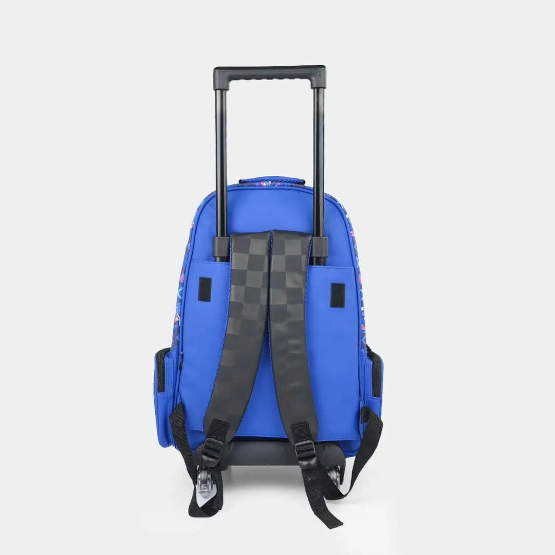 SONIC TROLLEY BACKPACK WITH LIGHT UP WHEELS - Sparkles