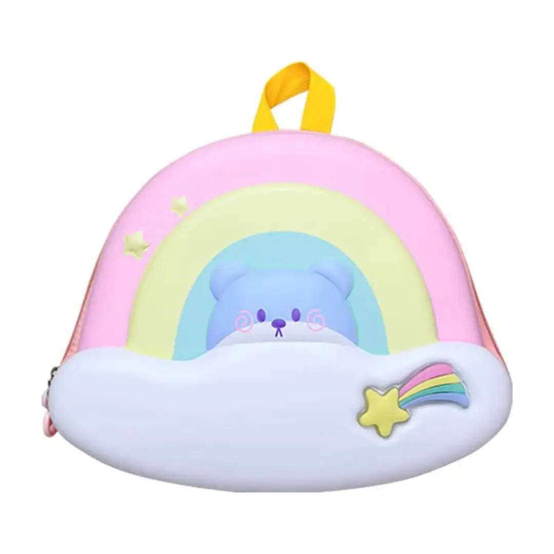 CUTE RAINBOW CLOUD BACKPACK SPARKLES