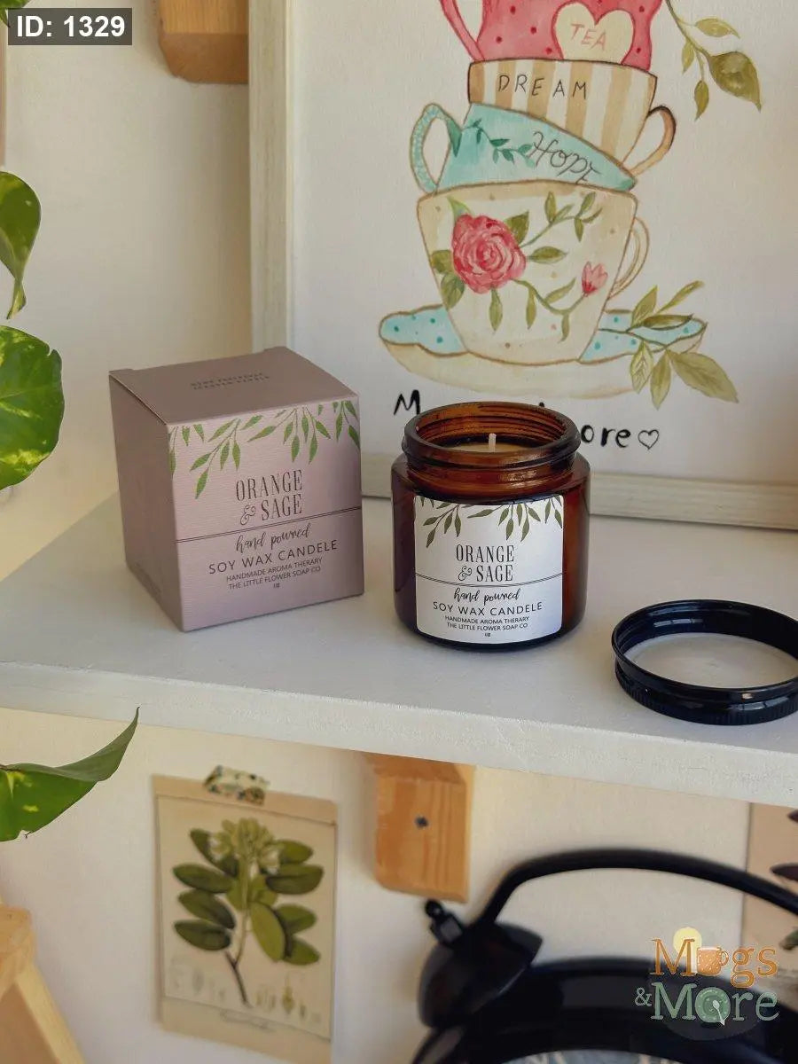 LUXURIOUS AROMATHERAPY SCENTED CANDLE - Sparkles