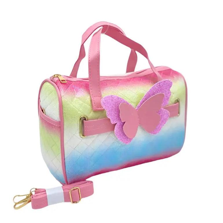 CUTE BUTTERFLY DUFFEL BAG SPARKLES