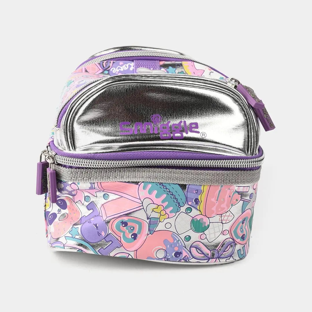 SMIGGLE LIMITLESS DOUBLE DECKER LUNCH BAG SPARKLES