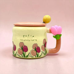 AESTHETIC FLORAL PINTEREST MUG - Sparkles