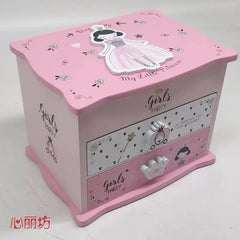 ADORABLE PRINCESS JEWELRY BOX SPARKLES