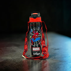 SPIDERMAN WATER BOTTLE WITH STRAP