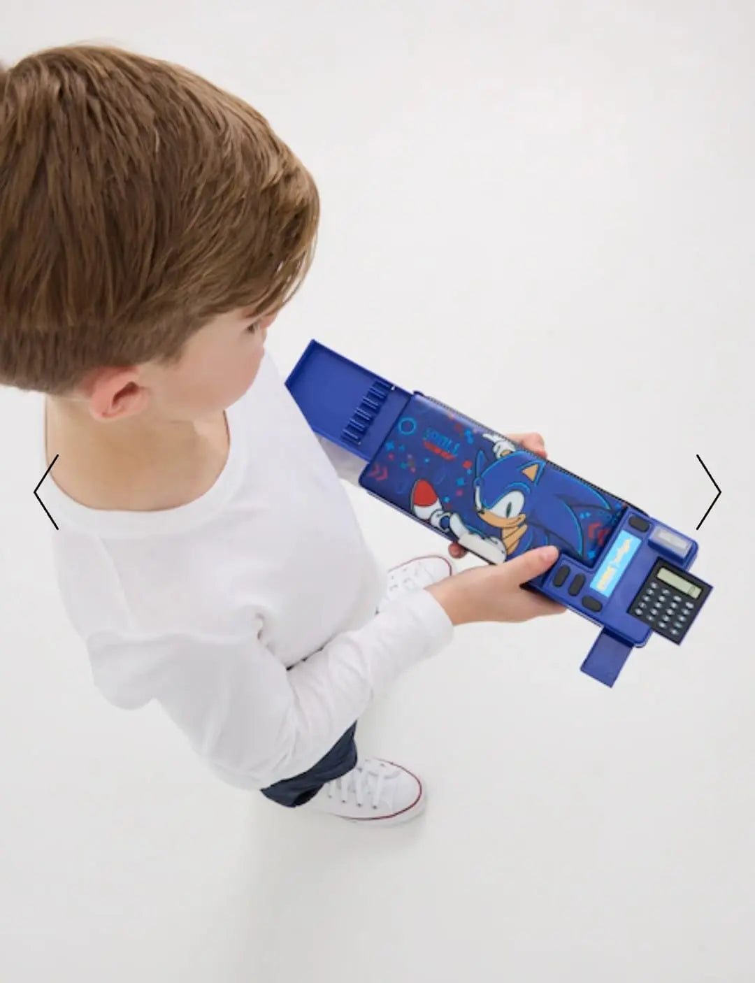 SMIGGLE SONIC POP-OUT PENCIL CASE SPARKLES