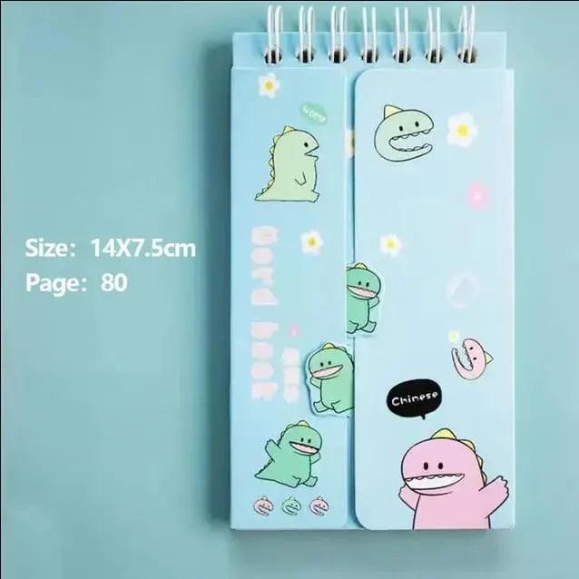 CUTE DINOSAUR NOTEPAD SPARKLES