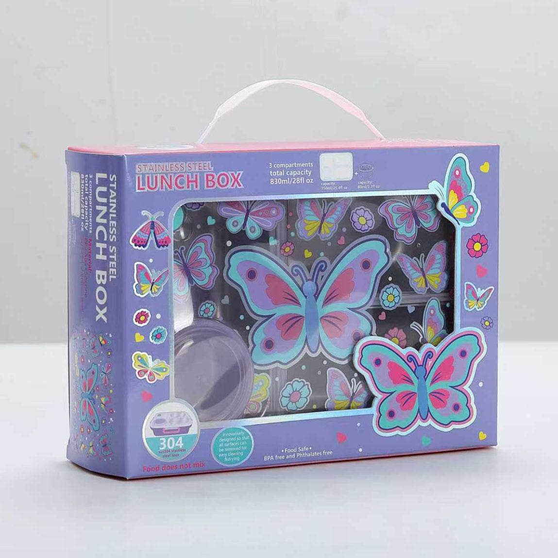 TRENDY INSULATED LUNCH BOX SPARKLES