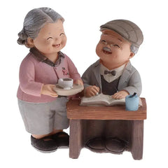 ETERNAL LOVING COUPLE SCULPTURE SPARKLES