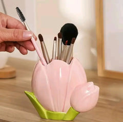 CERAMIC BRUSH HOLDER SPARKLES