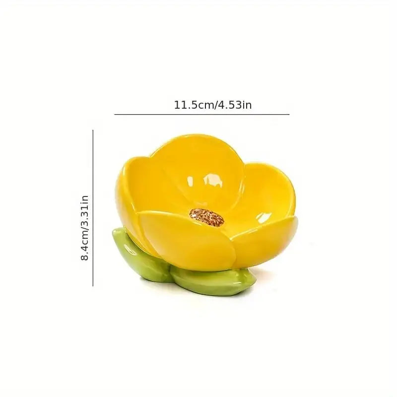 TULIP CERAMIC TRINKET HOLDER SPARKLES