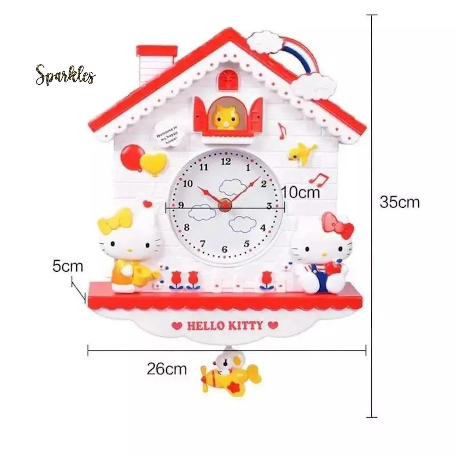 BEAUTIFUL HOUSE CLOCK SPARKLES