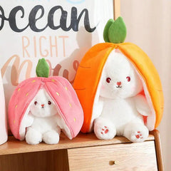 SUPPER SOFT STRAWBERRY RABBIT SOFT TOY SPARKLES