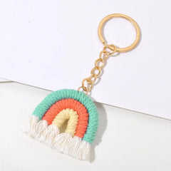 KAWAII RAINBOW KEYCHAIN SPARKLES