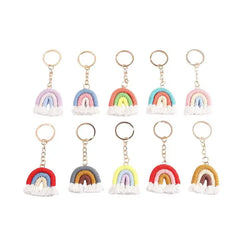 KAWAII RAINBOW KEYCHAIN SPARKLES