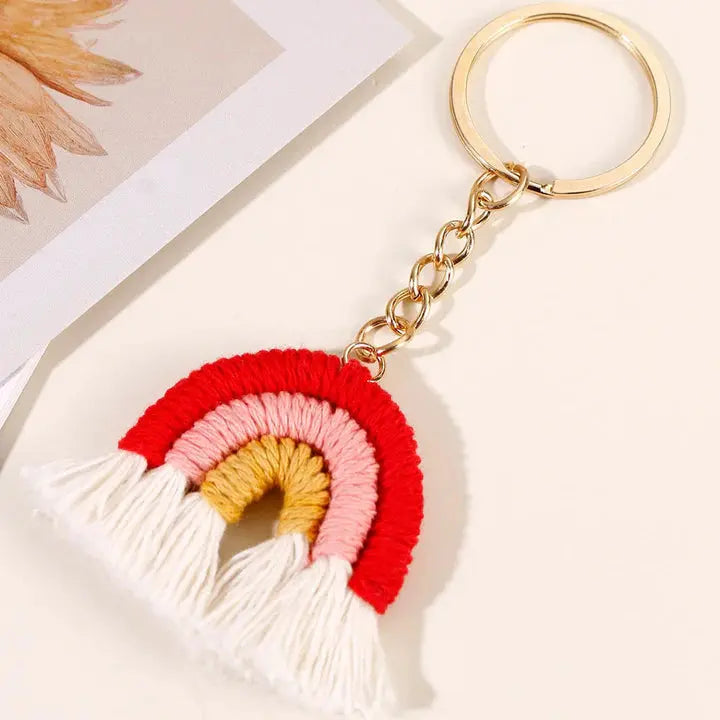 KAWAII RAINBOW KEYCHAIN SPARKLES
