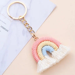 KAWAII RAINBOW KEYCHAIN SPARKLES
