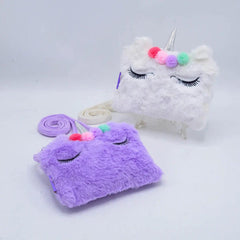 FLUFFY SHY EYES BAG SPARKLES