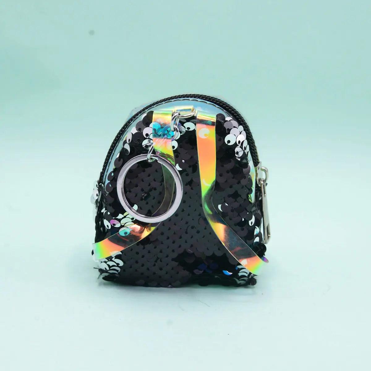 CUTE SEQUENCE KEYCHAIN POUCH SPARKLES