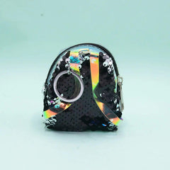 CUTE SEQUENCE KEYCHAIN POUCH SPARKLES