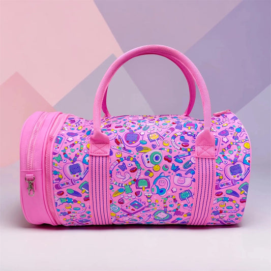 2 IN 1 BARREL DUFFEL BAG - Sparkles