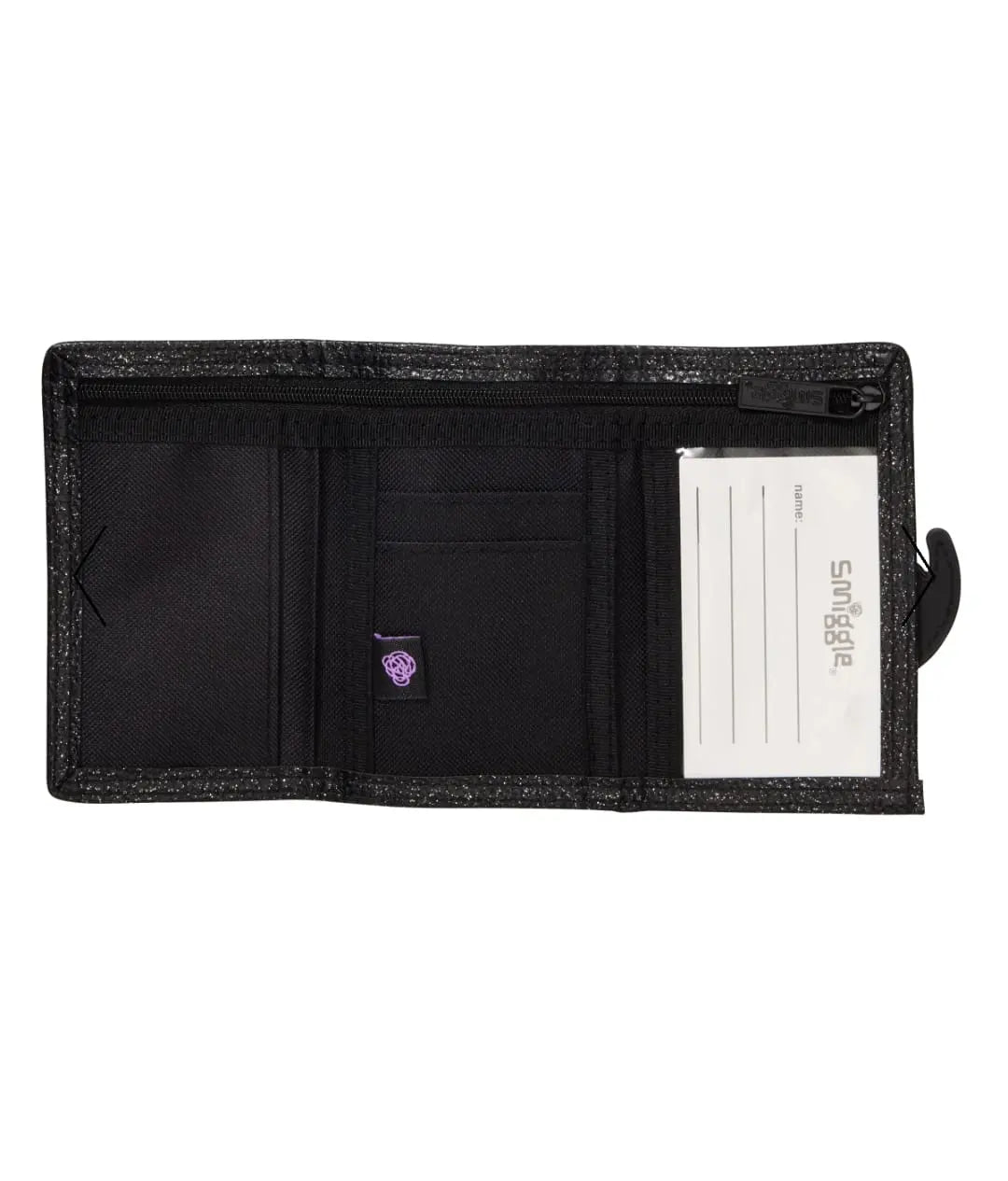 BLACK GLITTERY MERMAID WALLET - Sparkles