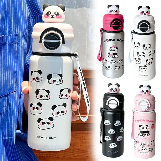 PREMIUM PANDA INSULATED SIPPER SPARKLES