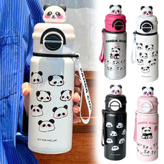 PREMIUM PANDA INSULATED SIPPER SPARKLES