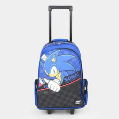SONIC TROLLEY BACKPACK WITH LIGHT UP WHEELS - Sparkles