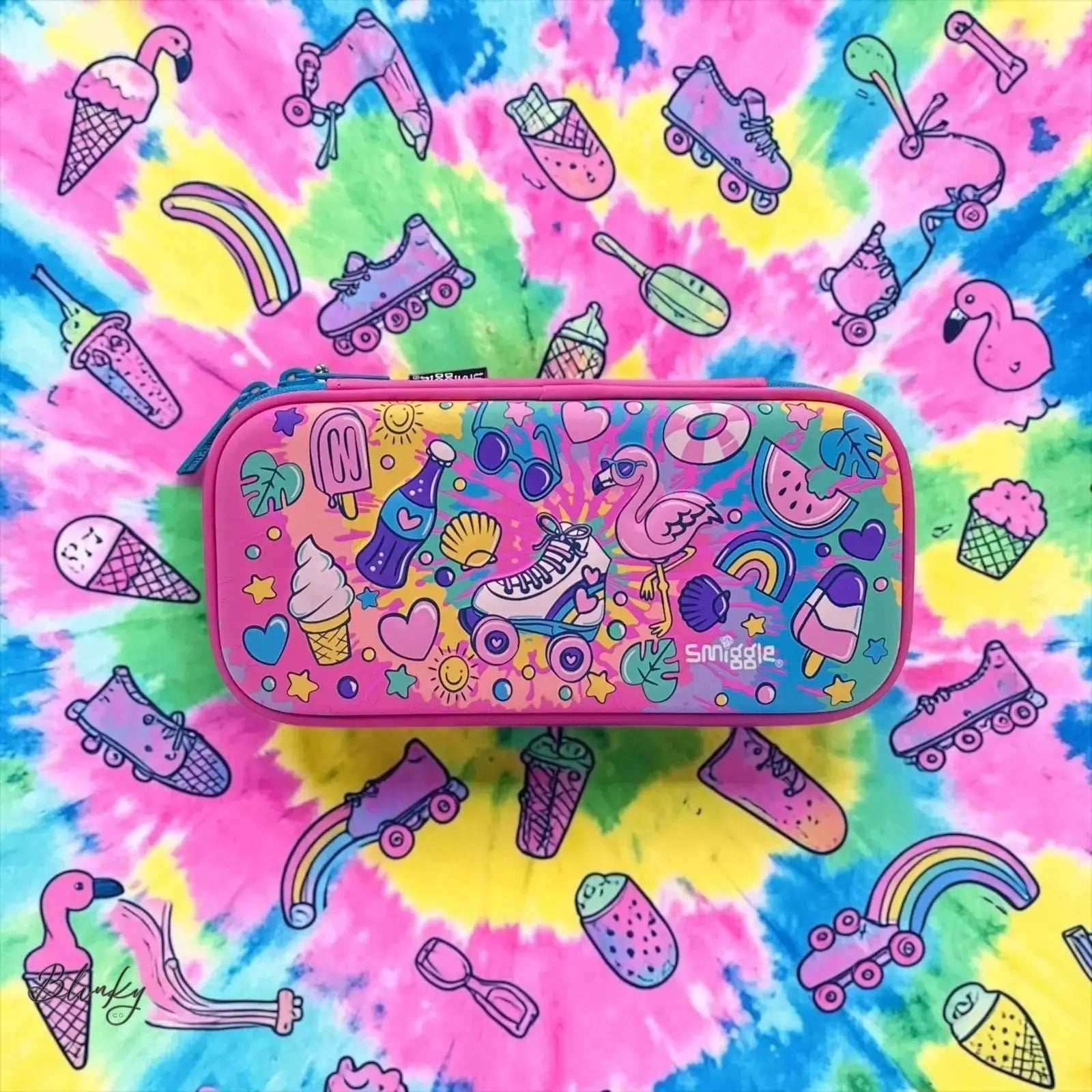 SUMMER FUN SKATE BOARD PENCIL CASE Blinky Co