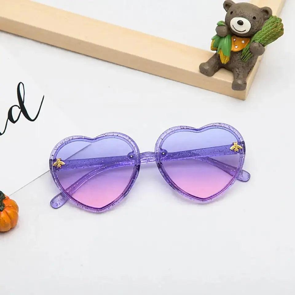 TRENDY HEART SUNGLASSES SPARKLES