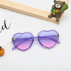 TRENDY HEART SUNGLASSES SPARKLES
