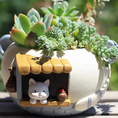 CUTE RESIN POT HOLDER SPARKLES