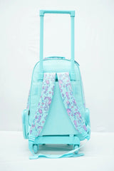 SMIGGLE SEAHORSE TROLLEY BACKPACK WITH LIGHT UP WHEELS SPARKLES