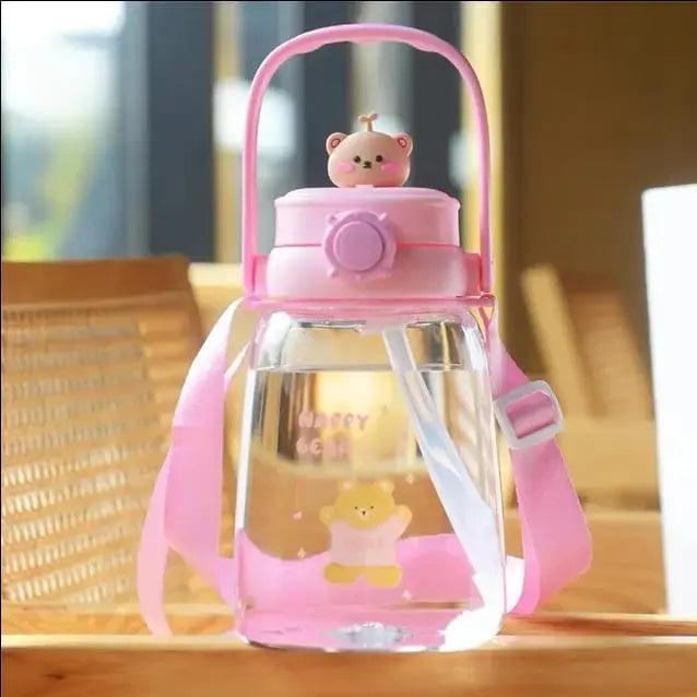 HAPPY BEAR WATER BOTTLE SPARKLES