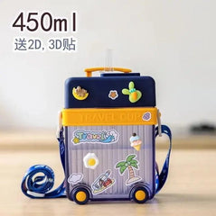 CUTE LUGGAGE SIPPER SPARKLES