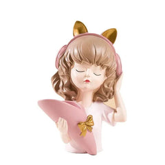 EXQUISITE DOLL VASE DECOR SPARKLES