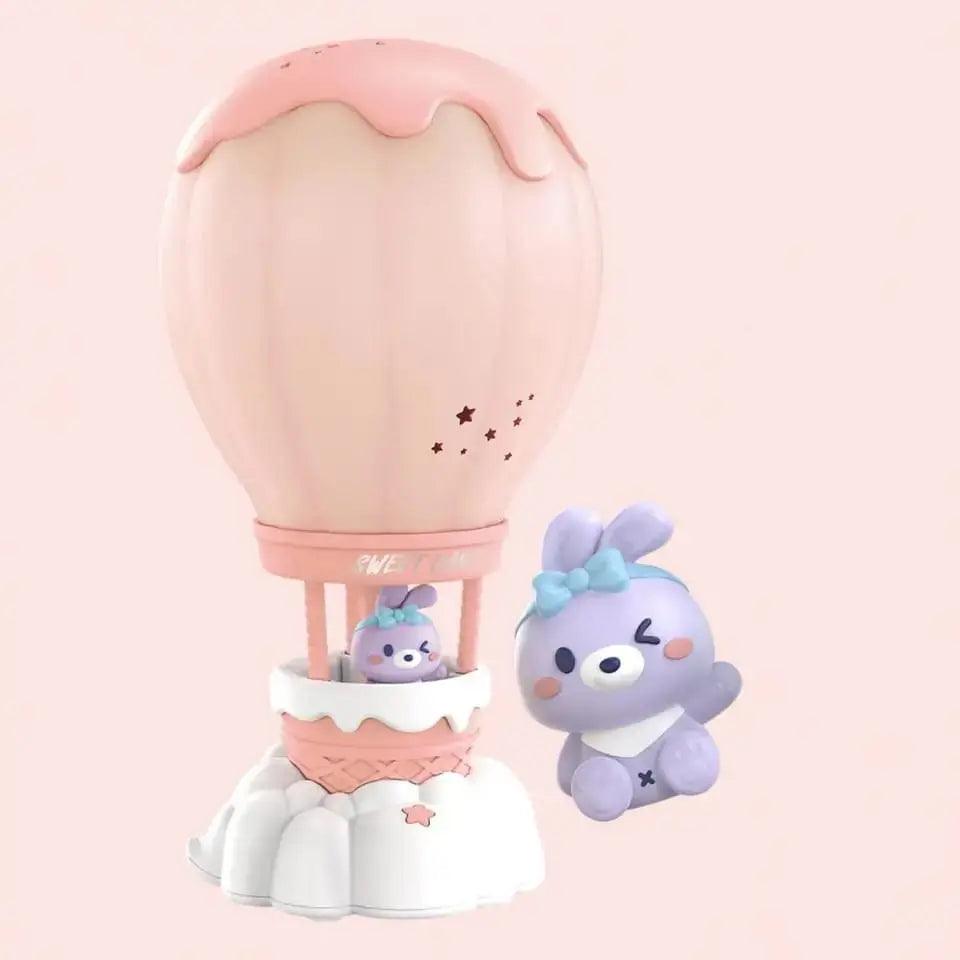 ADORABLE HOT AIR BALLOON LAMP SPARKLES