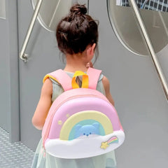 CUTE RAINBOW CLOUD BACKPACK SPARKLES