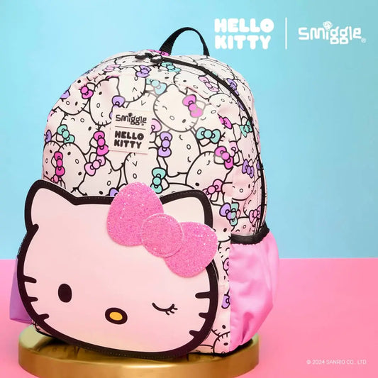 SMIGGLE JUNIOR HELLO KITTY BACKPACK SPARKLES