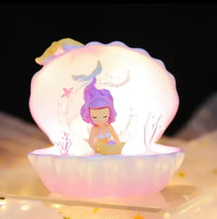 MERMAID SHELL LAMP SPARKLES