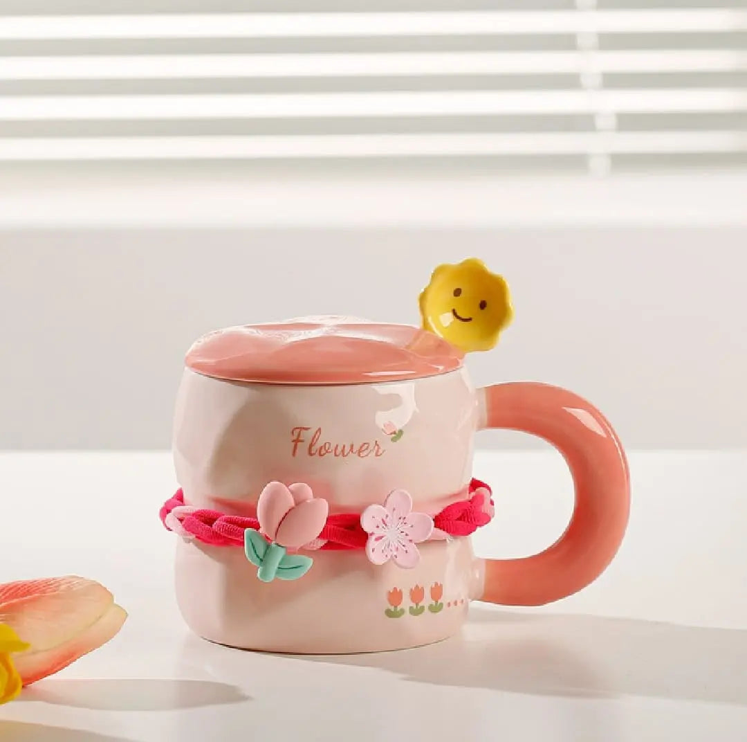 PERFECT FLORAL MUG SPARKLES